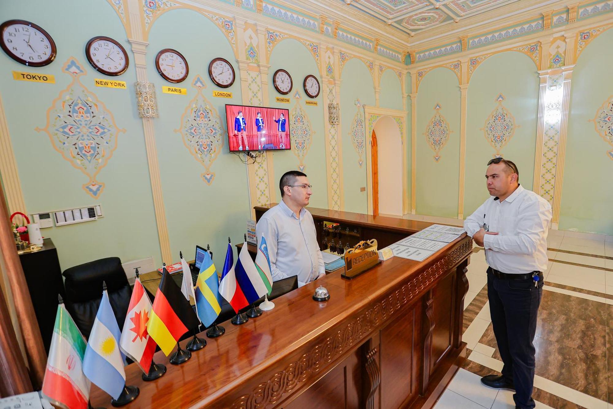 Hotel Yangi Sharq Samarkand Esterno foto