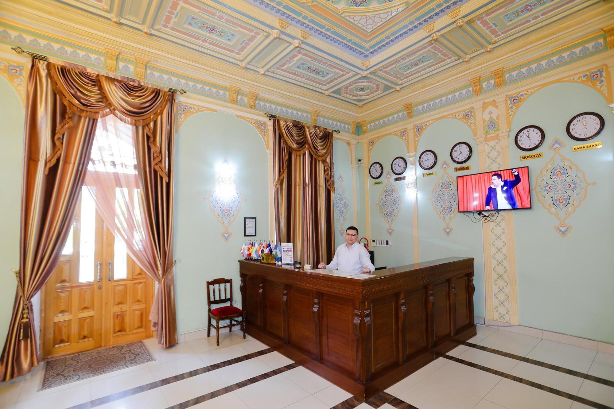 Hotel Yangi Sharq Samarkand Esterno foto